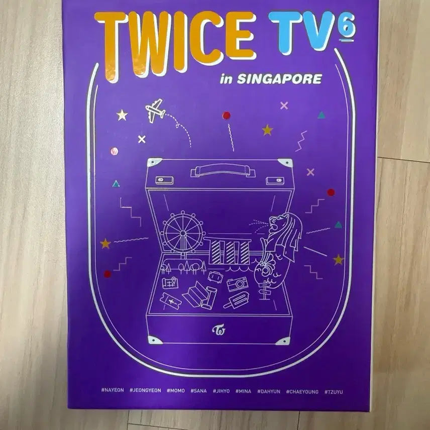 트와이스 tv6 dvd 세트 판매합니다