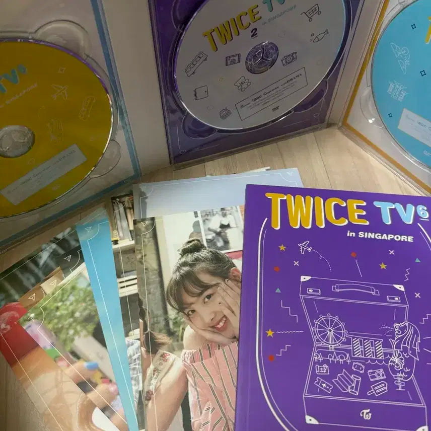 BUNJANG] Twice TV6 DVD set / 트와이스 tv6 dvd 세트 판매