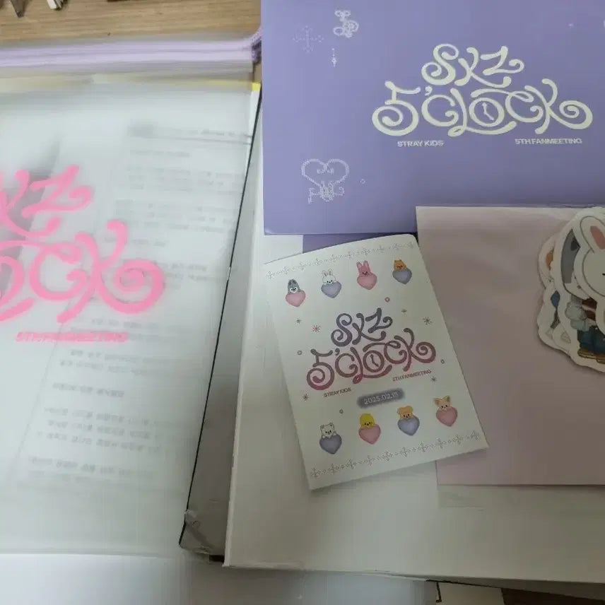 스키즈어클락 스키즈 중콘 팬미팅 일괄 양도해요