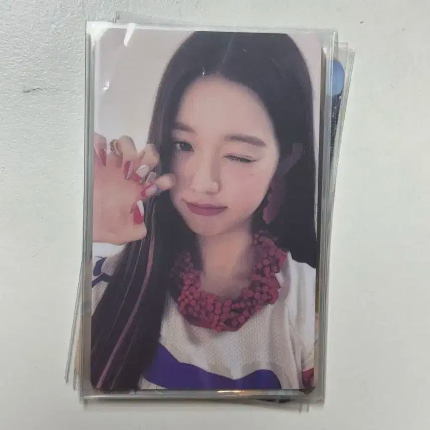 아이브 애프터라이크 원영 반디나 럭드 포카 미공포