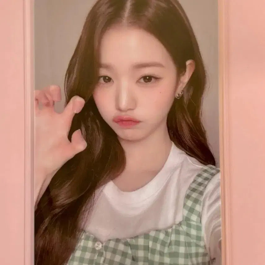 아이브 장원영 파파존스 포카