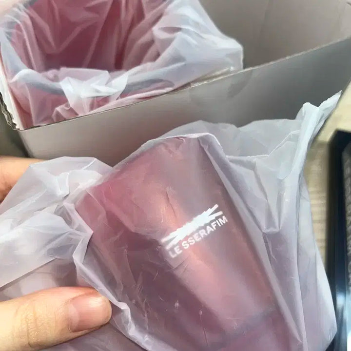 르세라핌 CRAZY 싸인앨범 르세라핌 컵