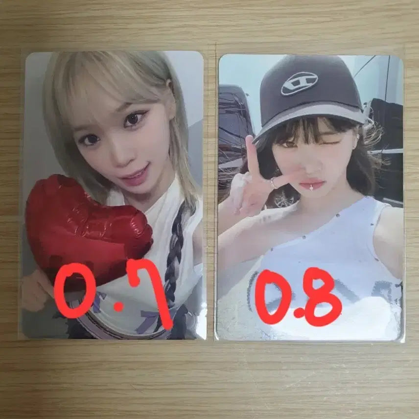 르세라핌 채원 포토카드 일괄 판매