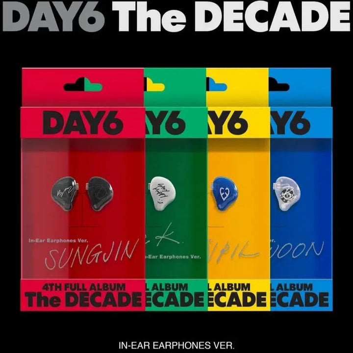 현물) 미개봉데이식스 10주년 앨범 인이어 성진