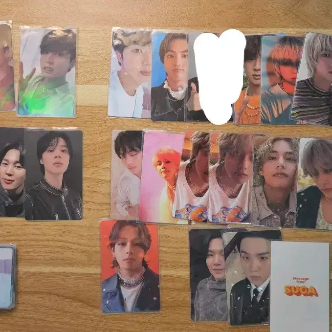 방탄소년단 앨범 포토카드 일괄