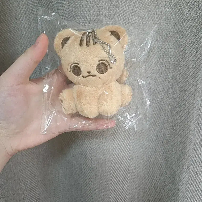 아이브 가을 비공식 10cm 인형 앉은 포링이