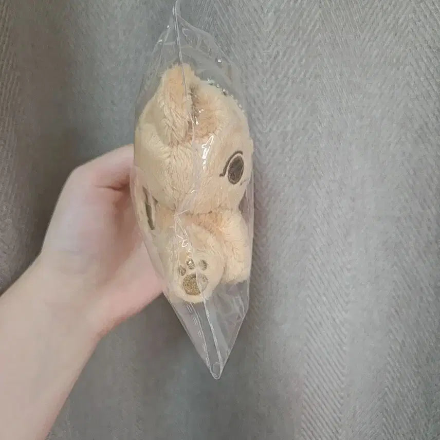 아이브 가을 비공식 10cm 인형 앉은 포링이