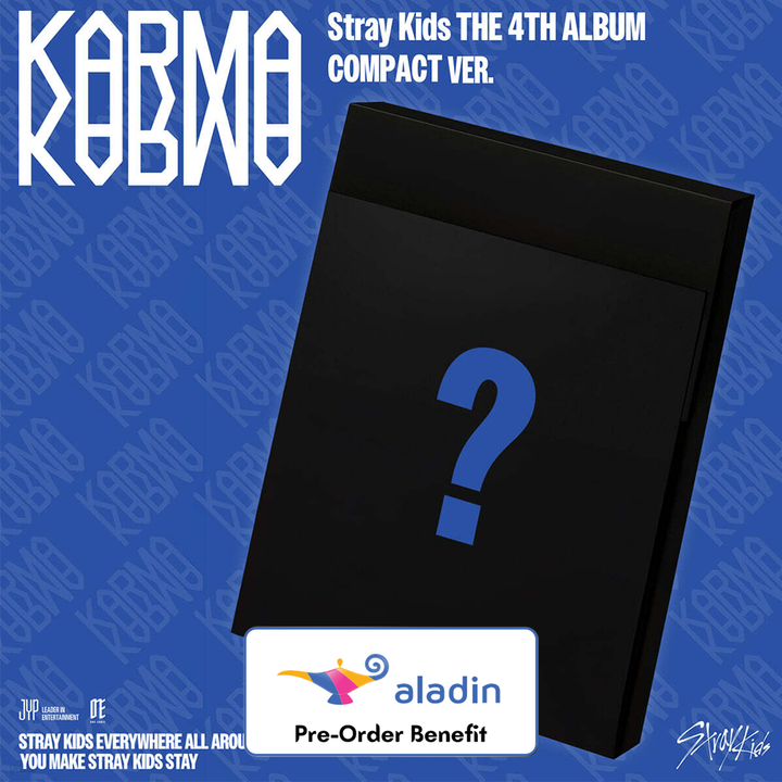 **[Pre-Order] Stray Kids - 4th Album "KARMA" [COMPACT Ver.] +Pre -Order Benefit
