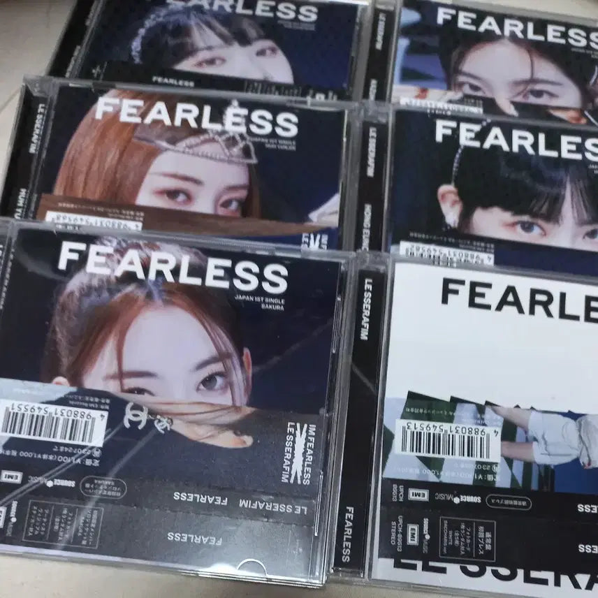 르세라핌 lesserafim 일본앨범 세트