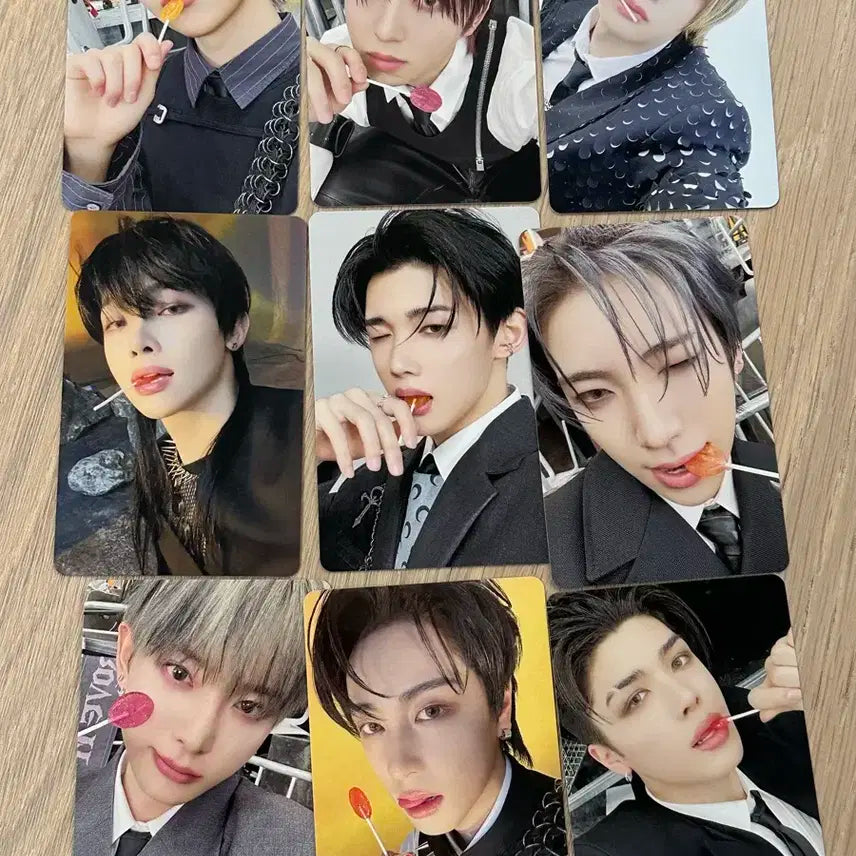 앤팀 고인블라인드 사탕포카 위버스 재팬 일괄 9장