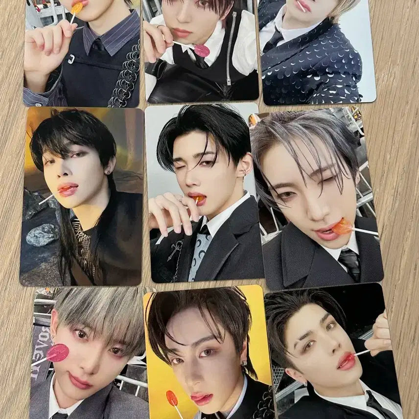 앤팀 고인블라인드 사탕포카 위버스 재팬 일괄 9장