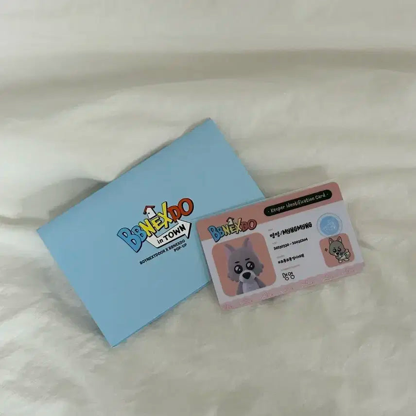 보넥도 쁘넥도 명명 아이디카드