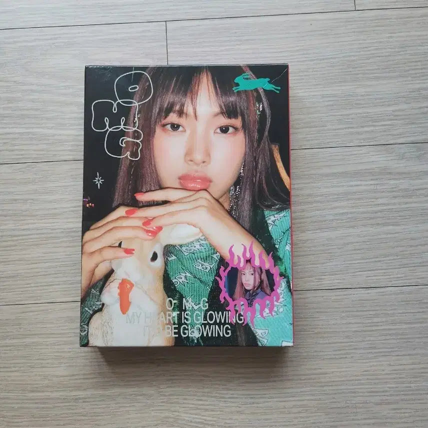 뉴진스 OMG 혜인 메세지 카드(앨범)