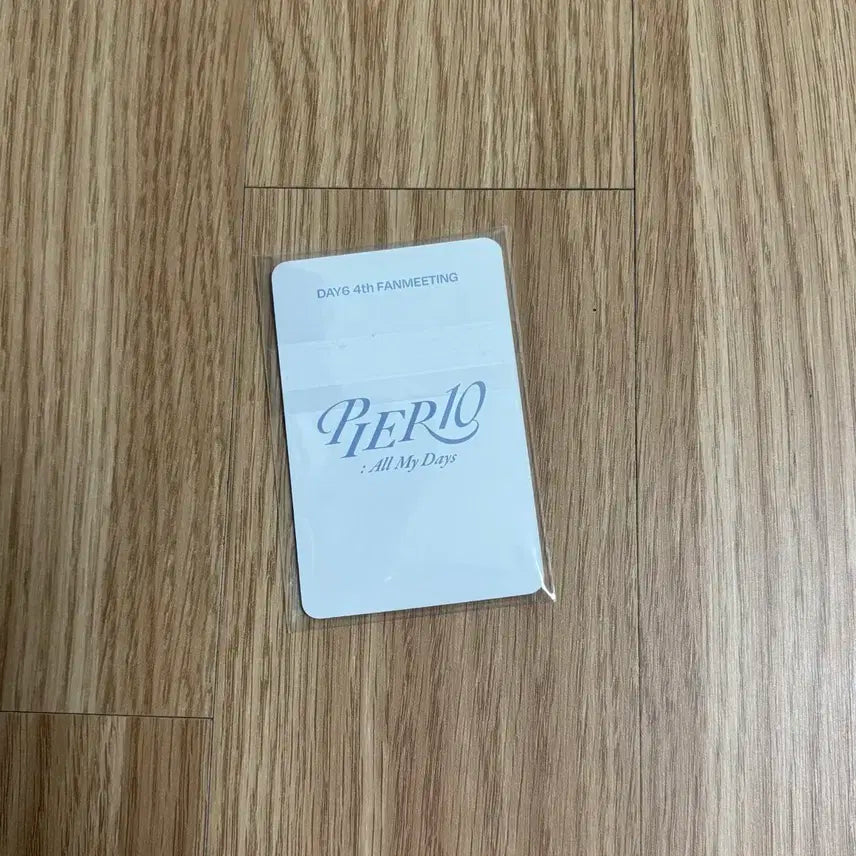[컨페티 포함] 데이식스 팬미팅 피어텐 첫첫 입장포카 일괄