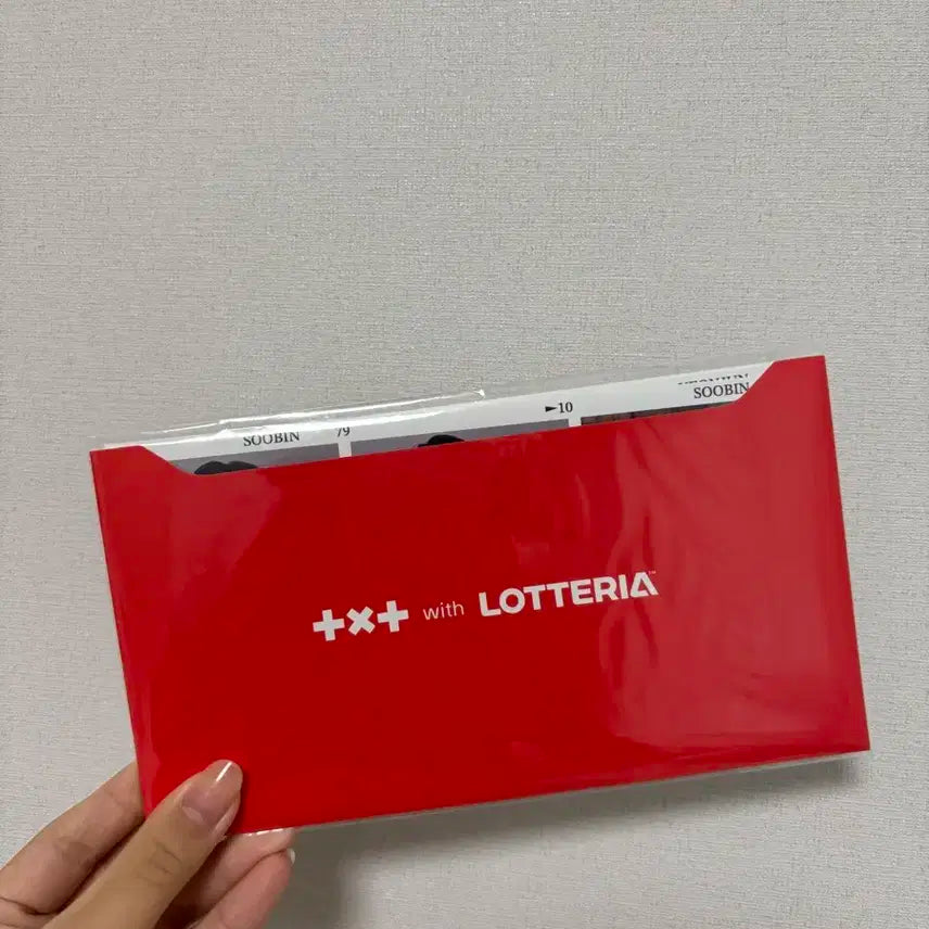 투바투 롯데리아 포카 미개봉