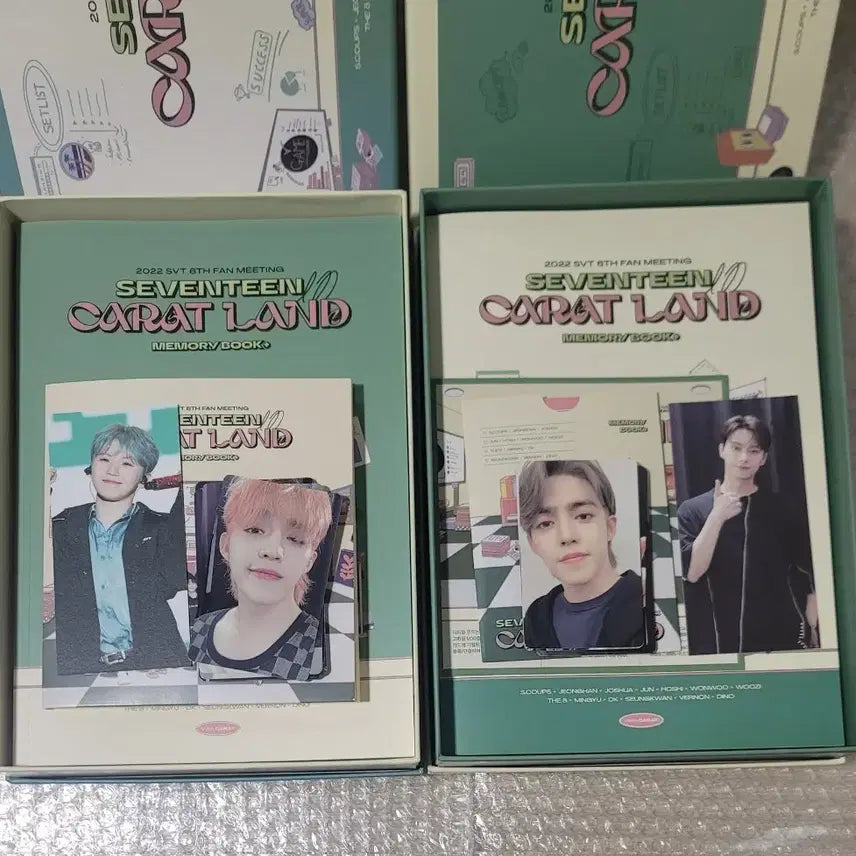 [개봉] 세븐틴 2022 캐럿랜드 디비디 디지털코드 세트