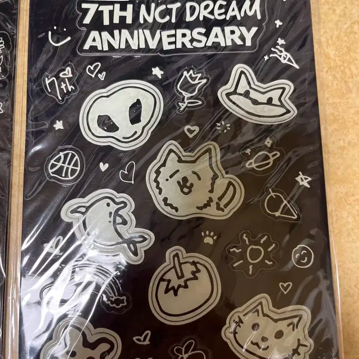 엔시티 127 드림 nct127 nctdream 야광 스티커
