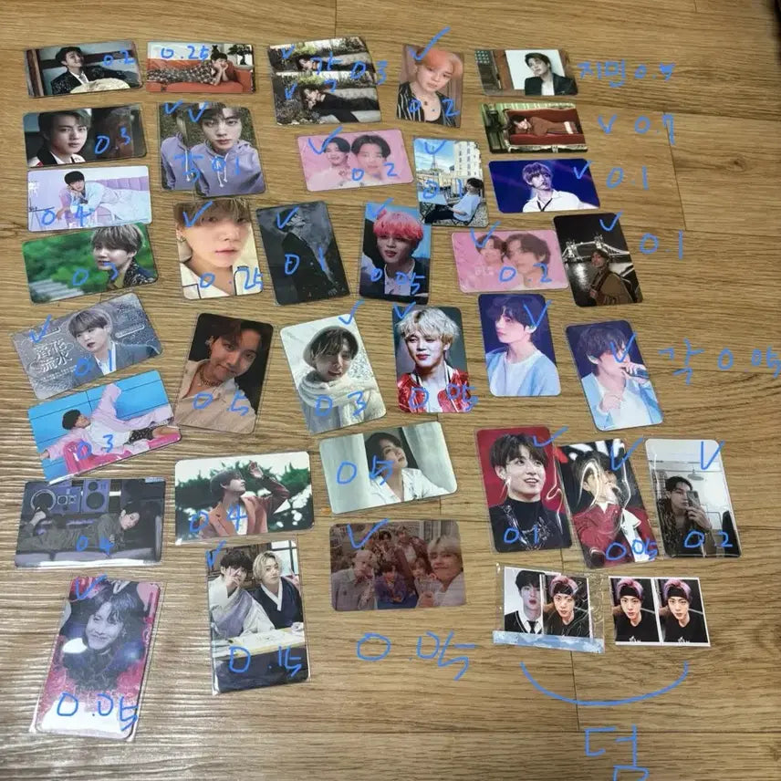 방탄 포카 (급처분 / 탈덕)