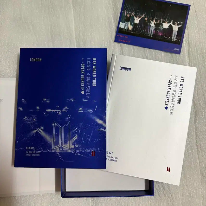 bts 방탄 럽셀 스픽콘 스핔콘 런던 london 블루레이 블레