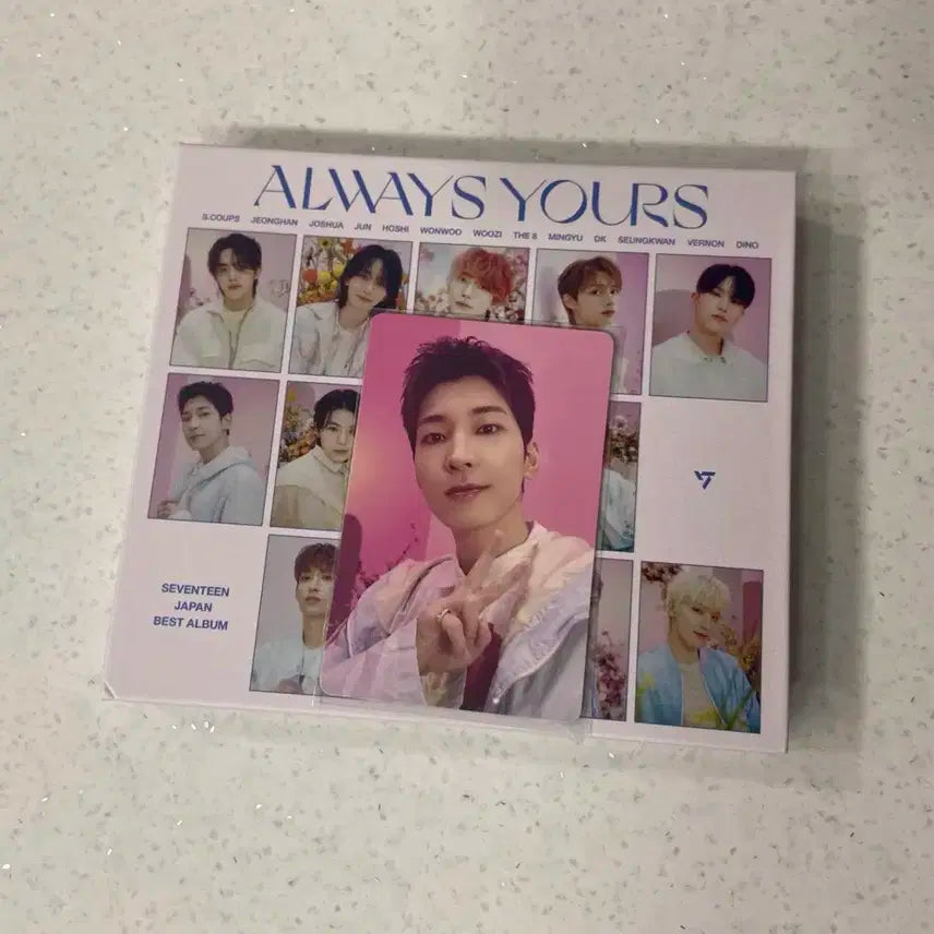 세븐틴 원우 ALWAYS YOURS,DREAM 개봉앨범,포카 판매