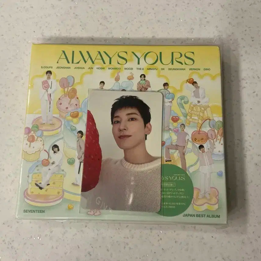 세븐틴 원우 ALWAYS YOURS,DREAM 개봉앨범,포카 판매
