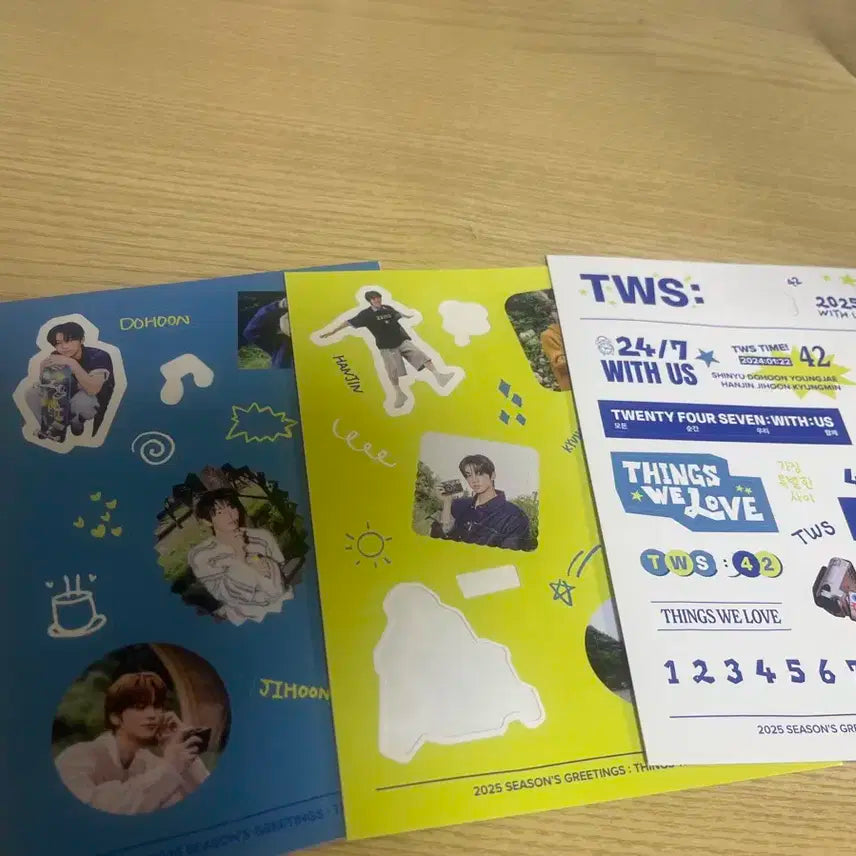 투어스 시즌그리팅 판매