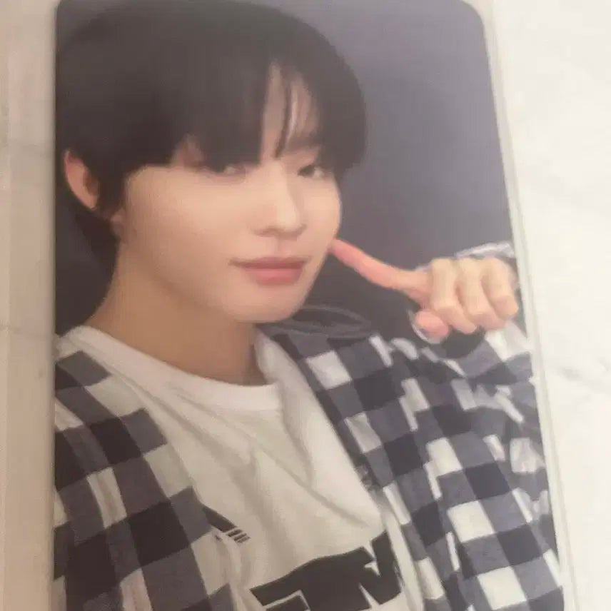 킥플립 케이주 미니 1집 알라딘 특전 포카