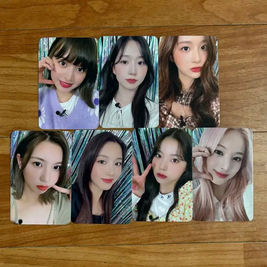 엔믹스 NMIXX AD MARE 디마뮤 미공포 특전 포카 세트