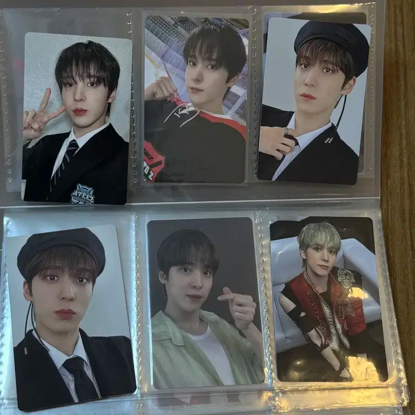 에이티즈 윤호 포카 일괄