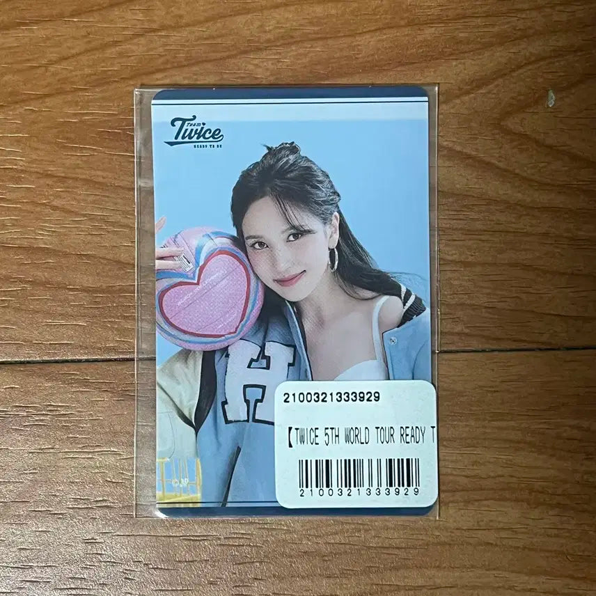 트와이스 TWICE 미나 READY TO BE 일본 콘서트 복권 포카