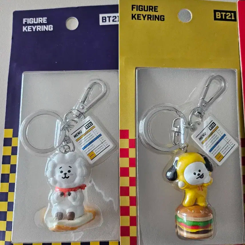 BTS BT21 피규어키링 미개봉 새상품