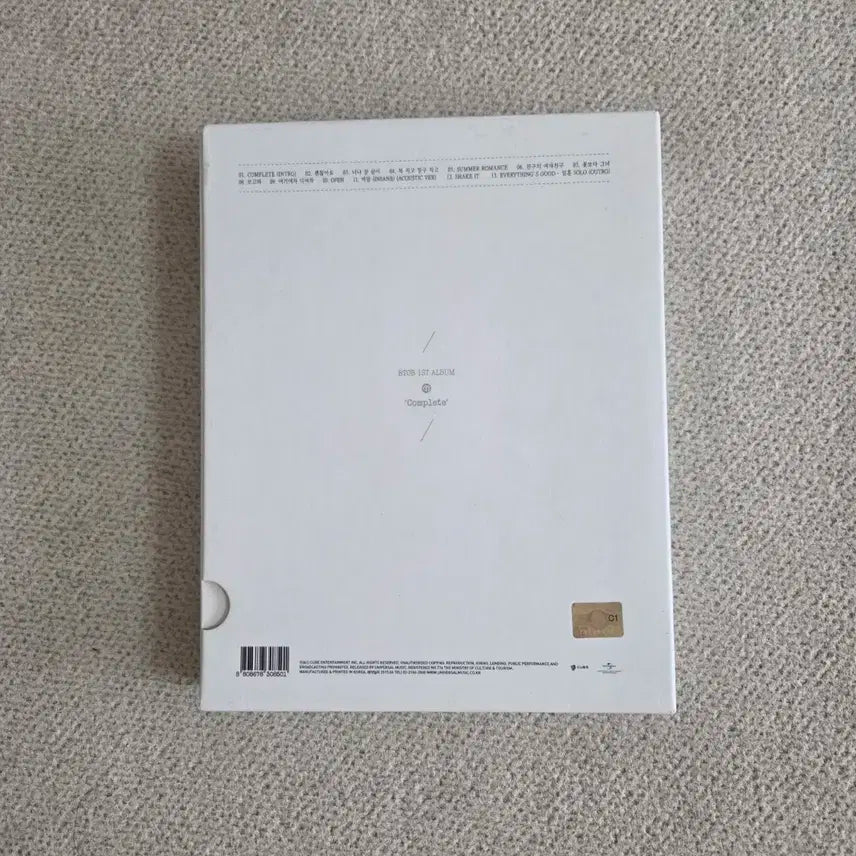 비투비 BTOB 1집 Complete 앨범