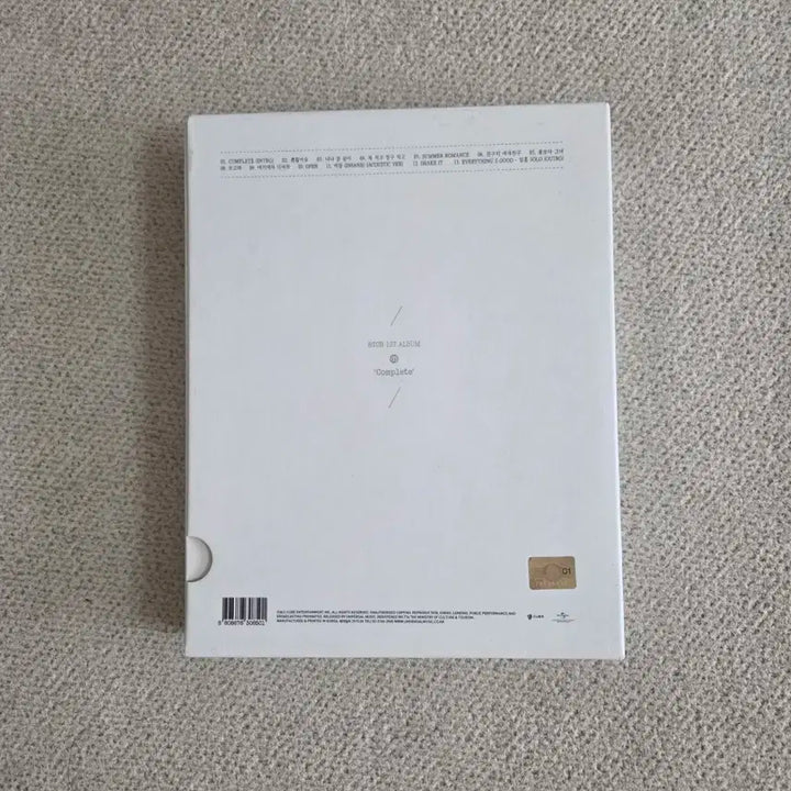 비투비 BTOB 1집 Complete 앨범