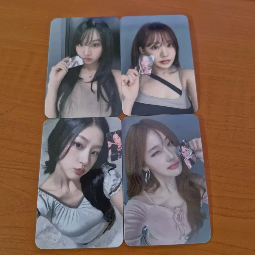 키스오브라이프 (Kiss of Life) 엠웨이브 특전 포카 4장 세트