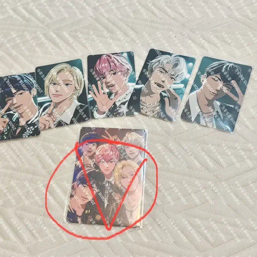 플레이브 아시아투어 포카 일괄