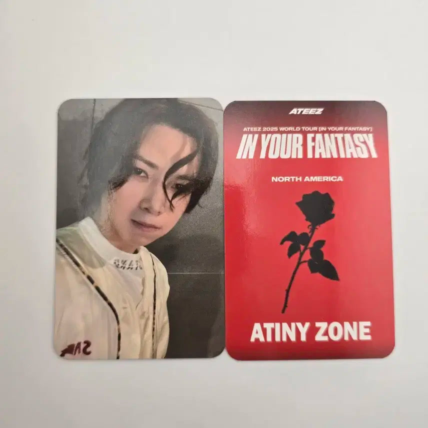 에이티즈 북미 투어 티니존 여상 포카