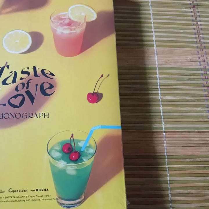 twice taste of love  알콜프리  모노그래프 미개봉앨범