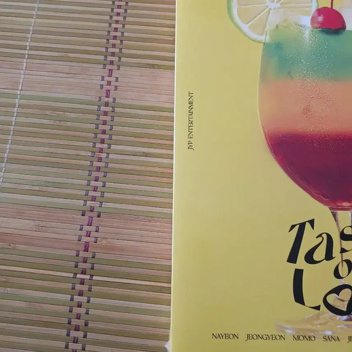 twice taste of love  알콜프리  모노그래프 미개봉앨범