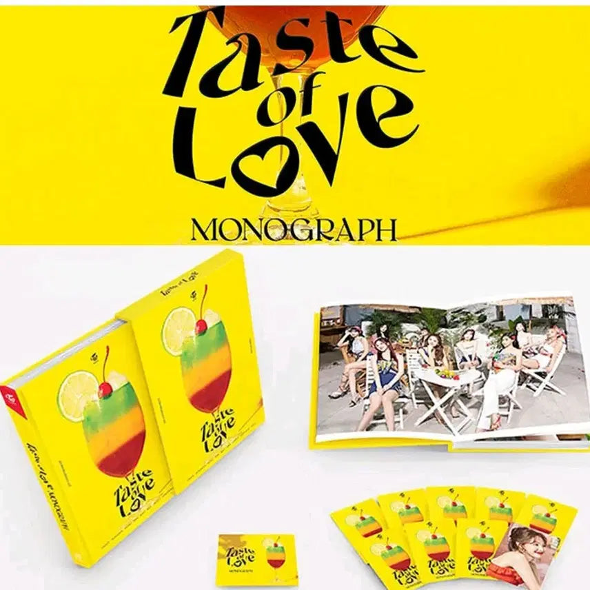 twice taste of love  알콜프리  모노그래프 미개봉앨범