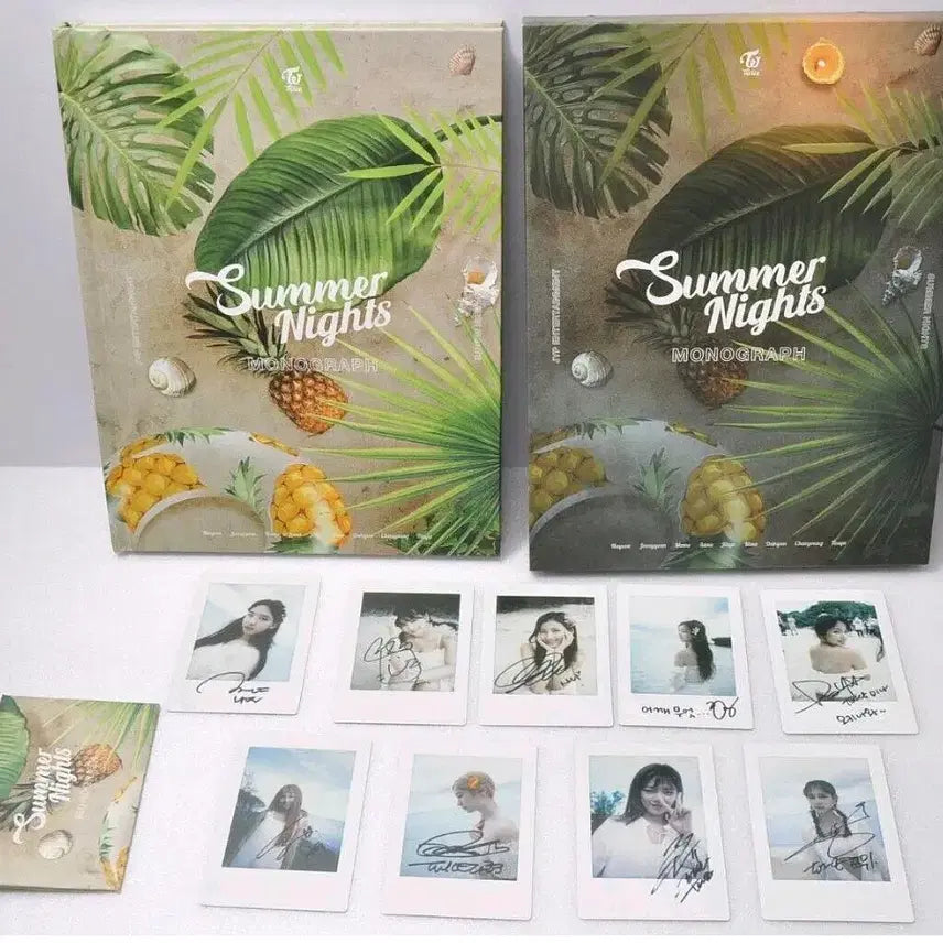 TWICE Summer Nights 모노그래프 미개봉 sealed
