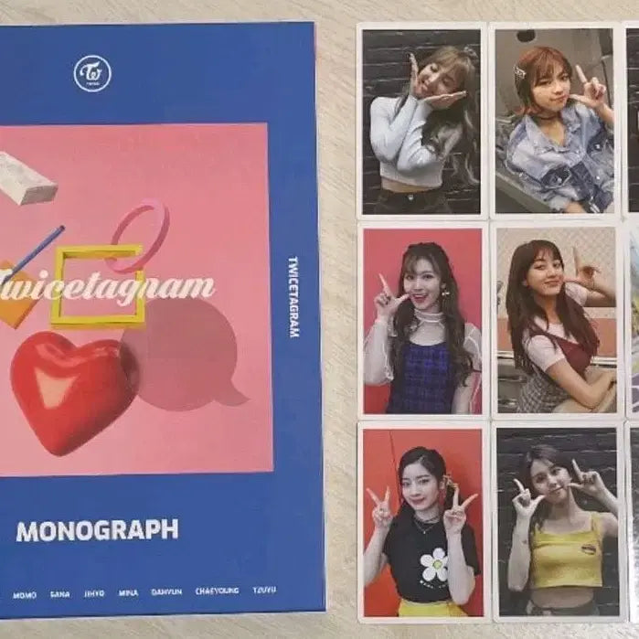 트와이스tagram 모노그래프 monograph  미개봉 sealed