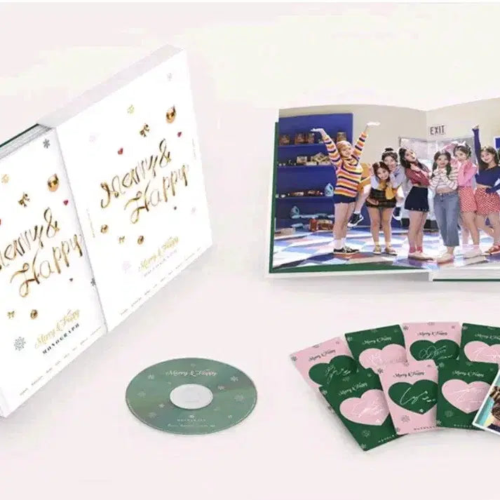 트와이스Merry&Happy 모노그래프 미개봉 sealed
