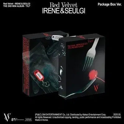 레드벨벳 아이린&슬기 TILT 앨범 패키지 틸트 미개봉 package