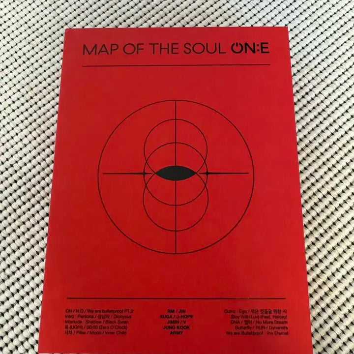 방탄 맵솔원 온콘 dvd Map of the soul one BTS