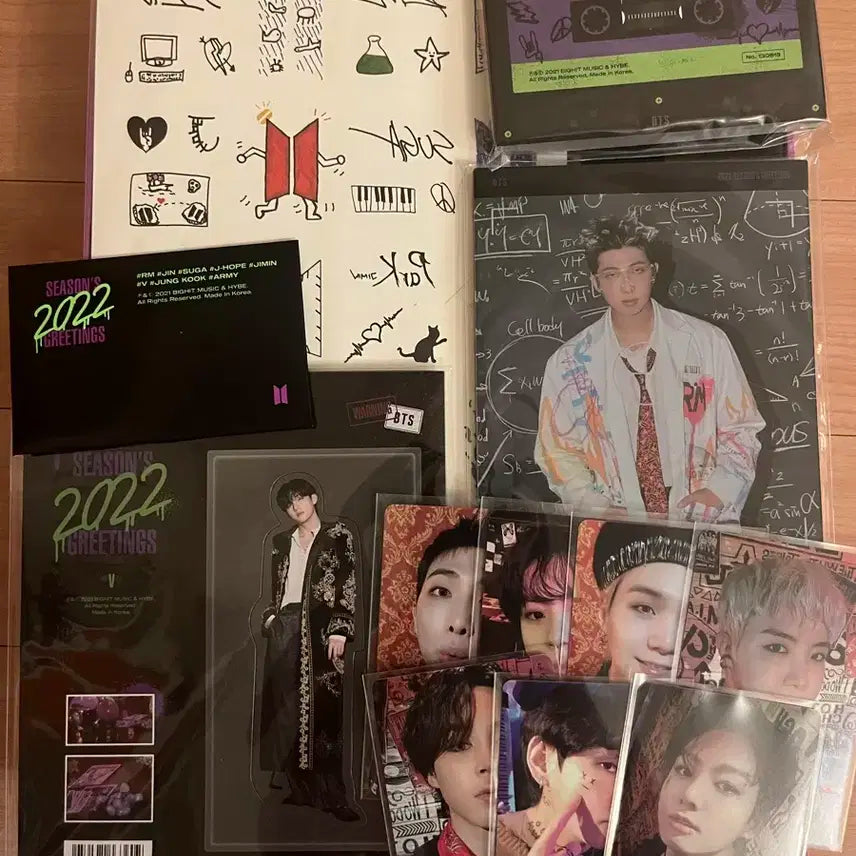 22년 방탄소년단 시그 (마그넷 태형)