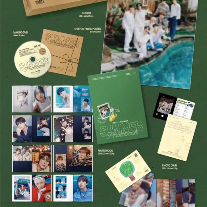 에이티즈 2024 썸머 포토북 DVD