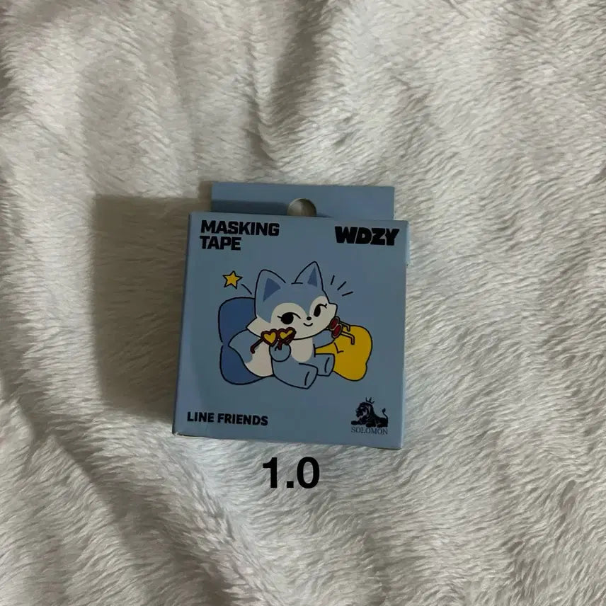 있지 라인프렌즈 윗지 청이 마스킹테이프