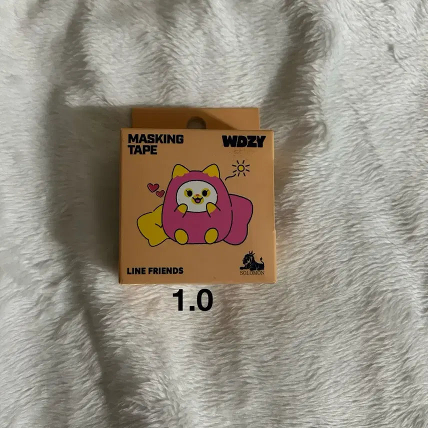 있지 라인프렌즈 윗지 햇 마스킹테이프