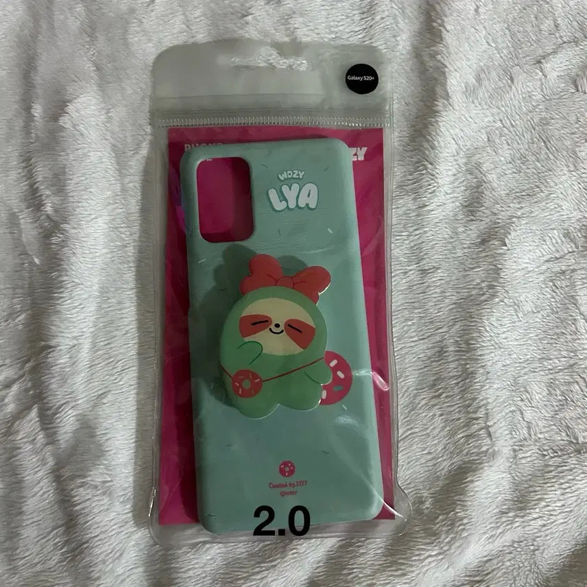 있지 라인프렌즈 윗지 랴 갤럭시 S20+ 휴대폰 케이스