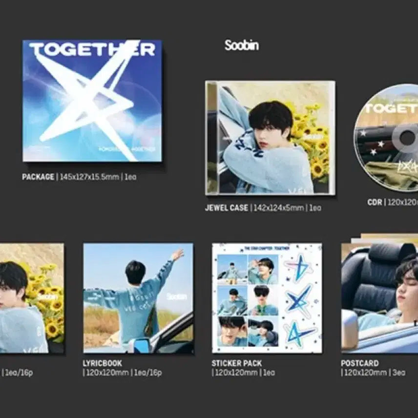 투바투 투게더 솔로트랙 수빈 (포카X)